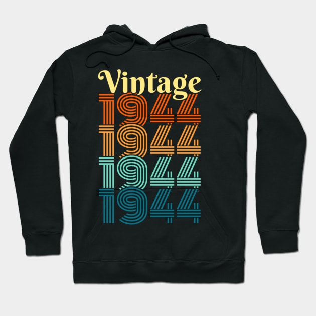 Vintage Classic 1944 Hoodie by KatiNysden